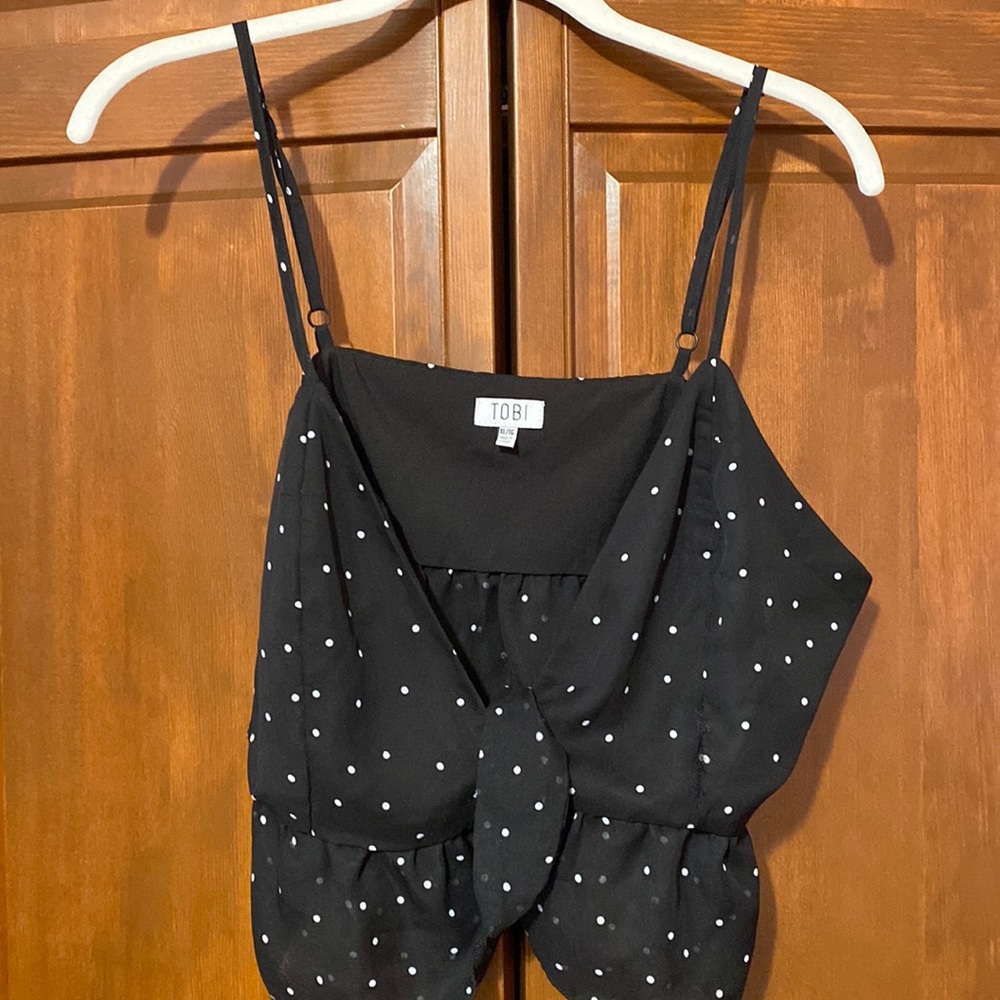 Open top black top